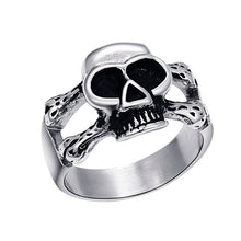 Load image into Gallery viewer, Men&#39;s Punk Skull Ring