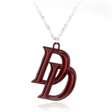 Load image into Gallery viewer, Daredevil Double D Red  Necklace