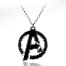 Load image into Gallery viewer, THE AVENGERS A LOGO SYMBOL PENDANT NECKLACE