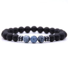 Load image into Gallery viewer, Minimalist Natural Stone Beaded Bracelet Male